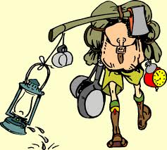 zaino scout fatto male